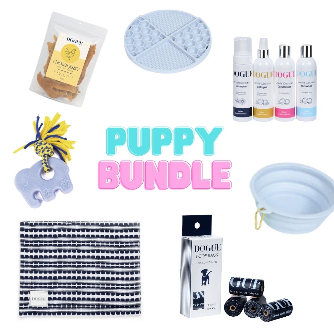 Puppy Pack Essentials Bundle Blue