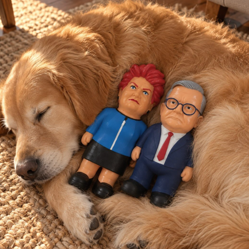 Caricachewers Pauline Hanson Dog Toy