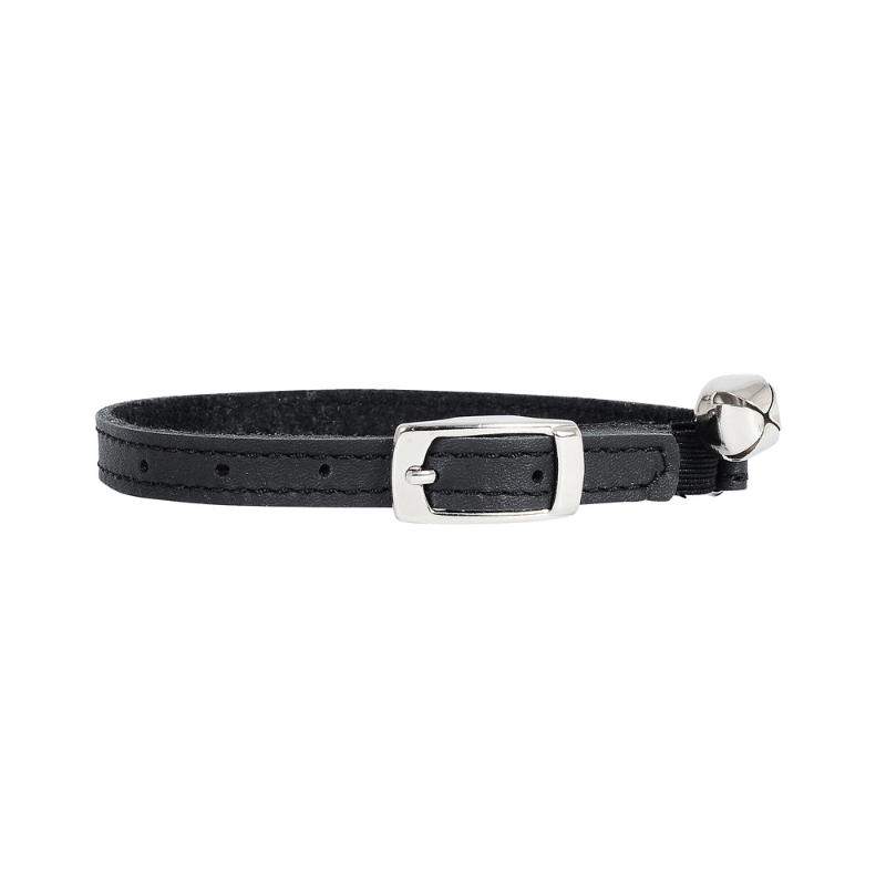 DOGUE  Classic Leather Cat Collar