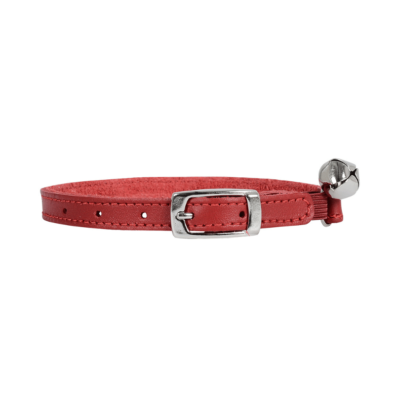 DOGUE  Classic Leather Cat Collar