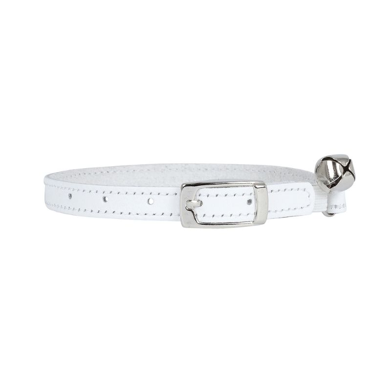 DOGUE  Classic Leather Cat Collar