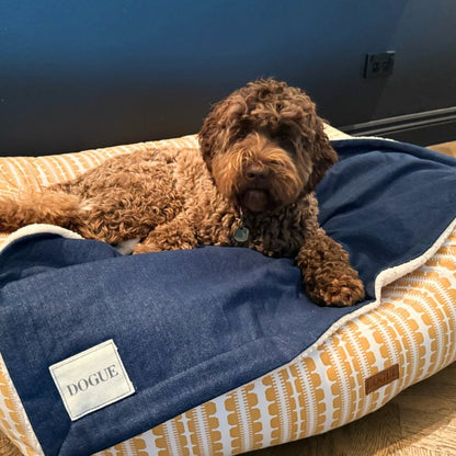 DOGUE Denim Dog Blanket Buy Online at DOGUE - Main Image