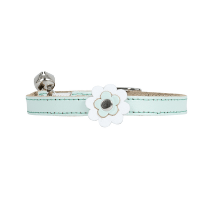 DOGUE Gelato Flower Leather Cat Collar