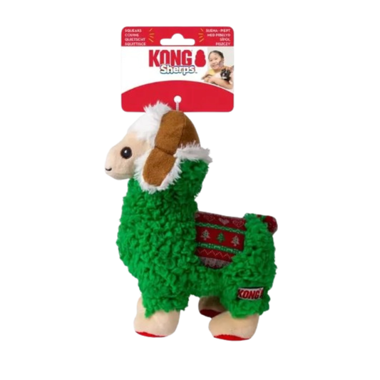 KONG Holiday Sherps Llama Dog Toy