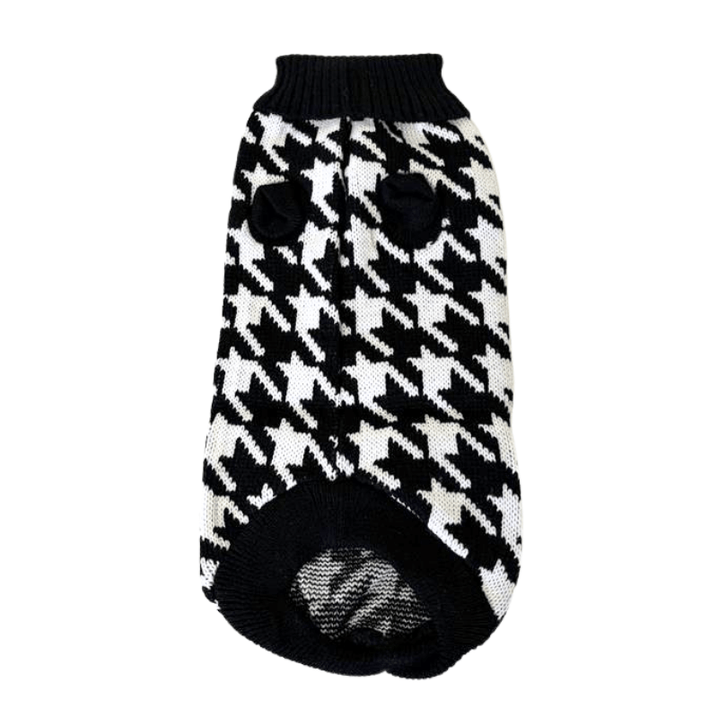 Houndztooth Dog Jumper - DOGUE