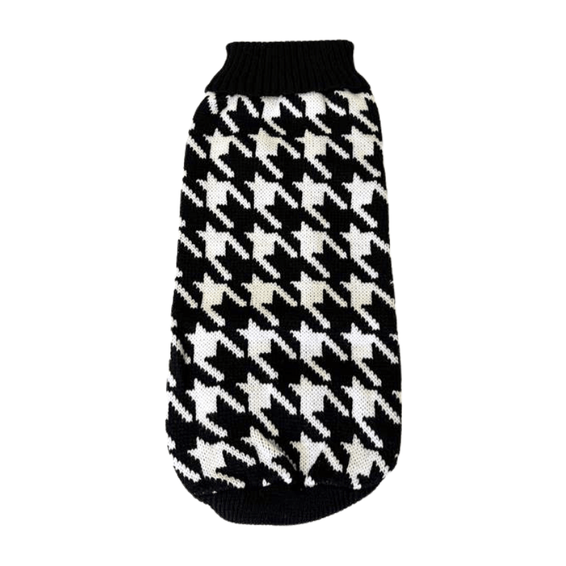 Houndztooth Dog Jumper - DOGUE