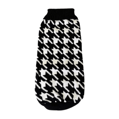 Houndztooth Dog Jumper - DOGUE