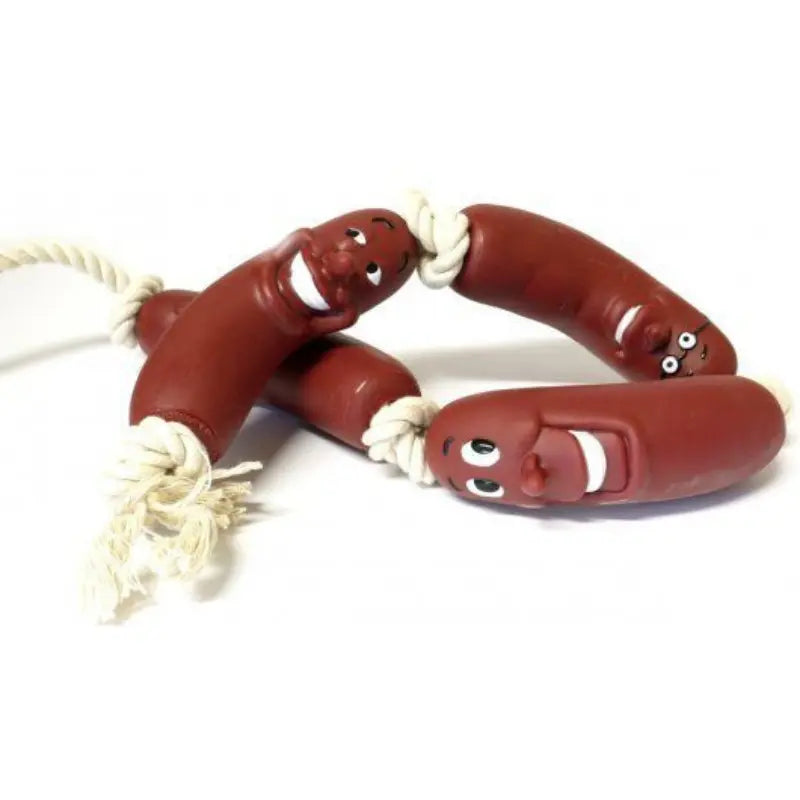 Sausage Dog Toy Chain Rope Toy DOGUE