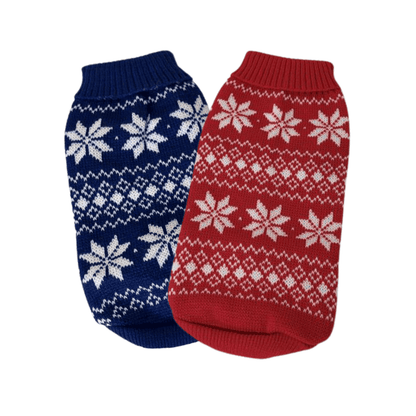 Snowflake Dog Jumper