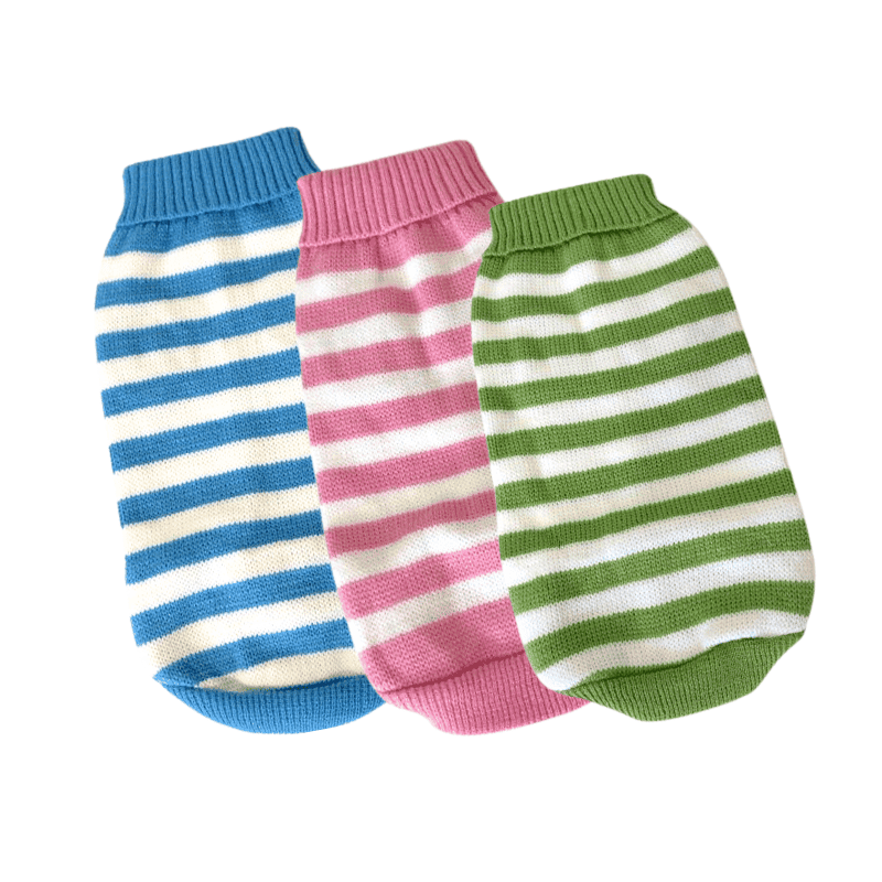 Stripe Dog Jumper