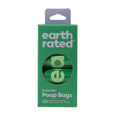 Earth Rated Dog Poop Bags Lavender Scented 120pk