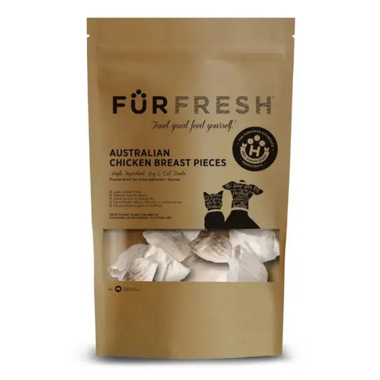 FurFresh Freeze Dried Australian Chicken Breast Dog Treats | Buy Online at DOGUE Australia
