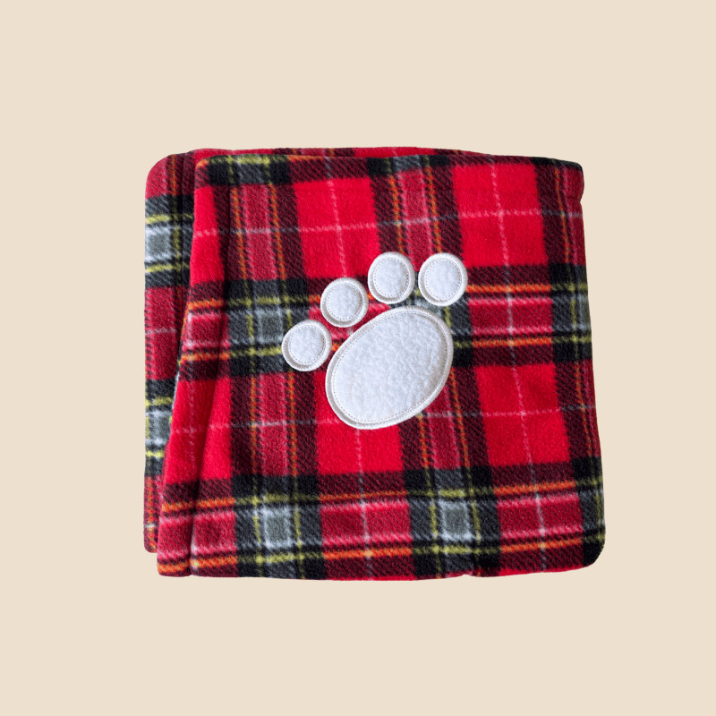 Hamish McBeth Tartan Dog Blanket Red