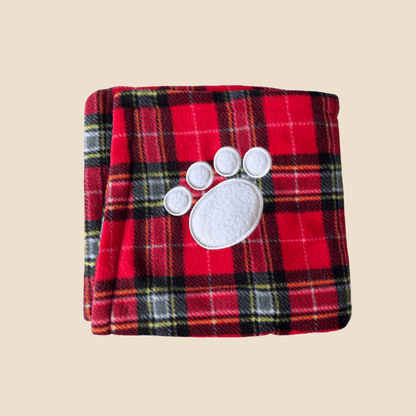 Hamish McBeth Tartan Dog Blanket Red