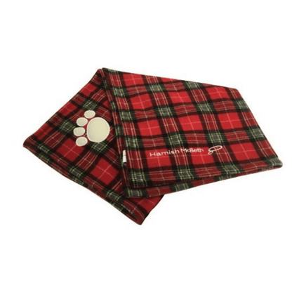 Hamish McBeth Tartan Dog Blanket Red