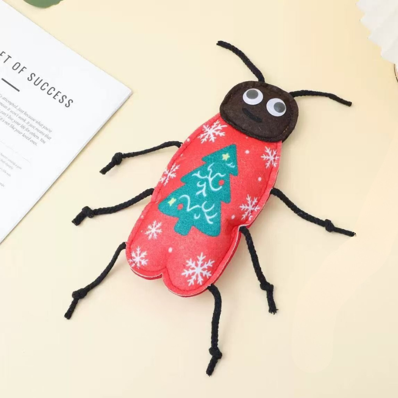 Holiday Beetle Cat Toy
