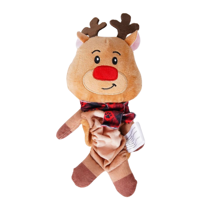 Holiday Plush Rudolph Dog Toy
