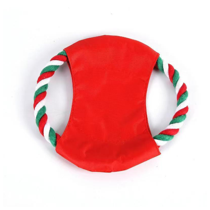 Holiday Rope Ring Dog Toy