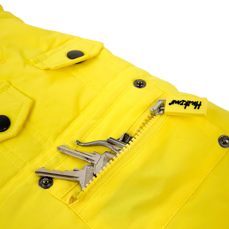 Huskimo Mt Buller Dog Jacket Yellow