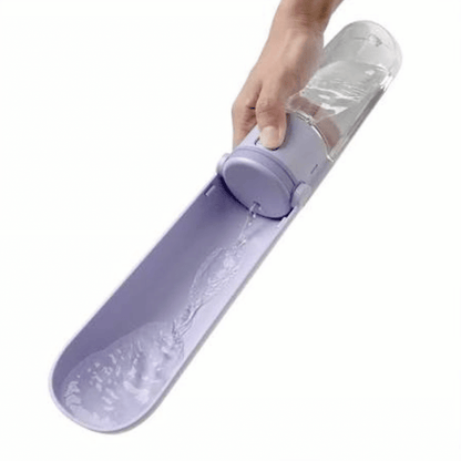 Ibiyaya Pupoasis Fold & Go Water Bottle Lavender