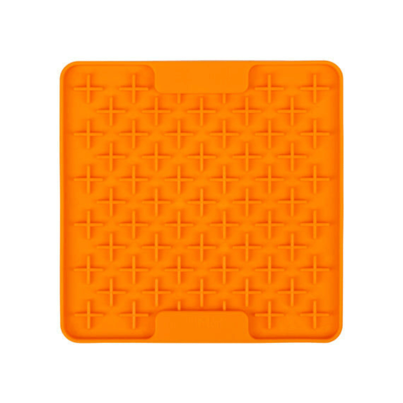 LickiMat Mini Buddy Dog Mat Orange