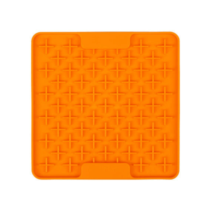 LickiMat Mini Buddy Dog Mat Orange