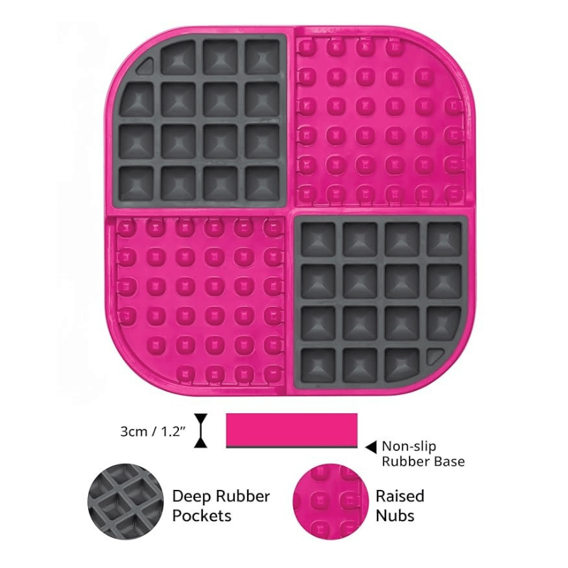LickiMat SloMo Dog Mat Pink