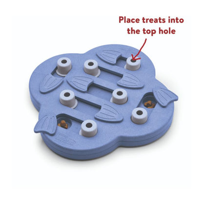 Nina Ottosson Hide n' Slide Slow Feeder Level 2 Enrichment Dog Toy - DOGUE