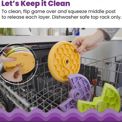 Nina Ottosson Kitty Lickin Layers Cat Toy