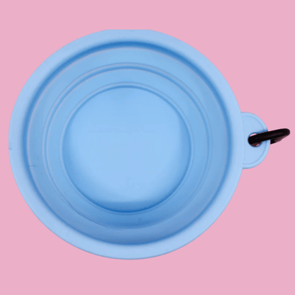 Pablo & Co Collapsible Dog Bowl Blue