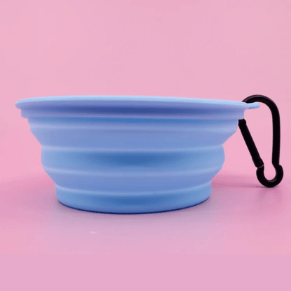 Pablo & Co Collapsible Dog Bowl Blue