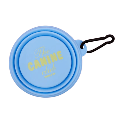 Pablo & Co Collapsible Dog Bowl Blue