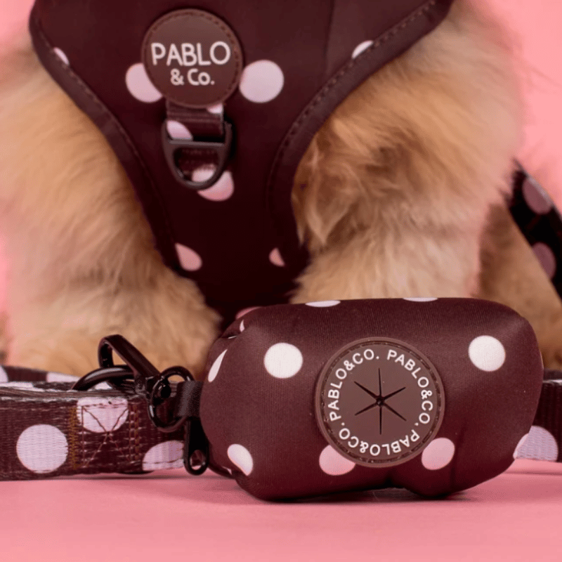 Pablo & Co Polka Dot Poop Bag Holder