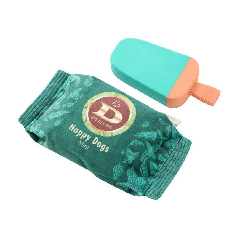 Ice Cream 2-in-1 Dog Toy