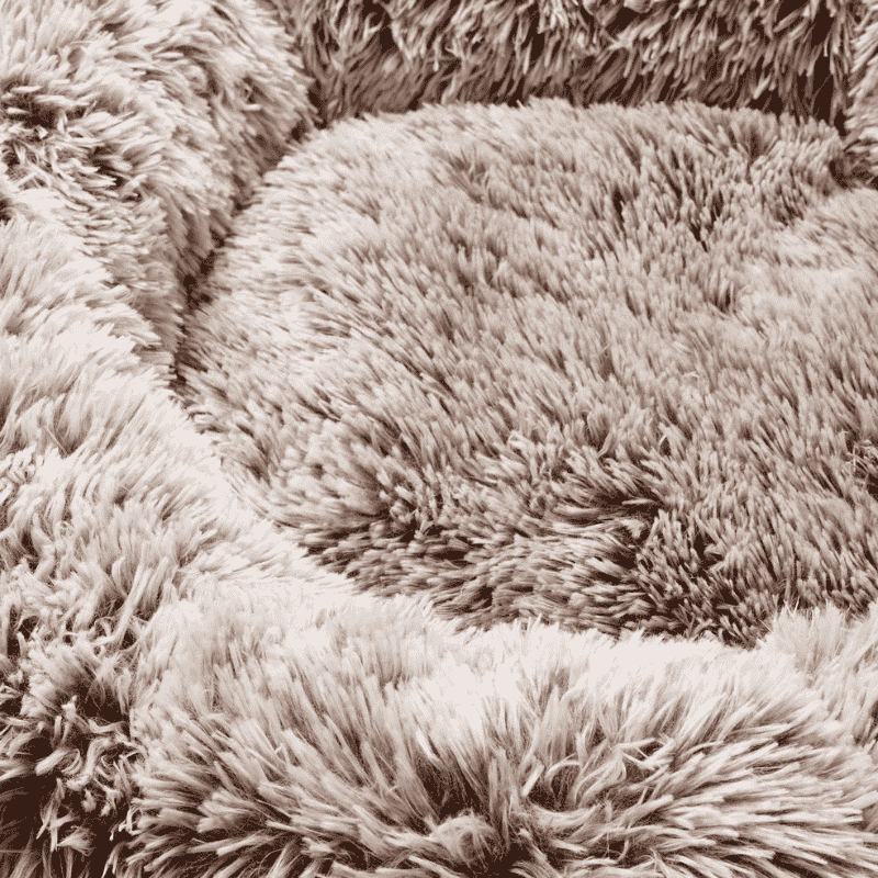 Snooza Calming Cuddler Dog Bed Mink