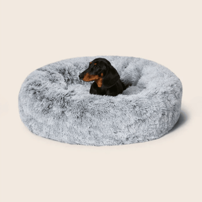 Snooza Calming Cuddler Dog Bed Silver Fox