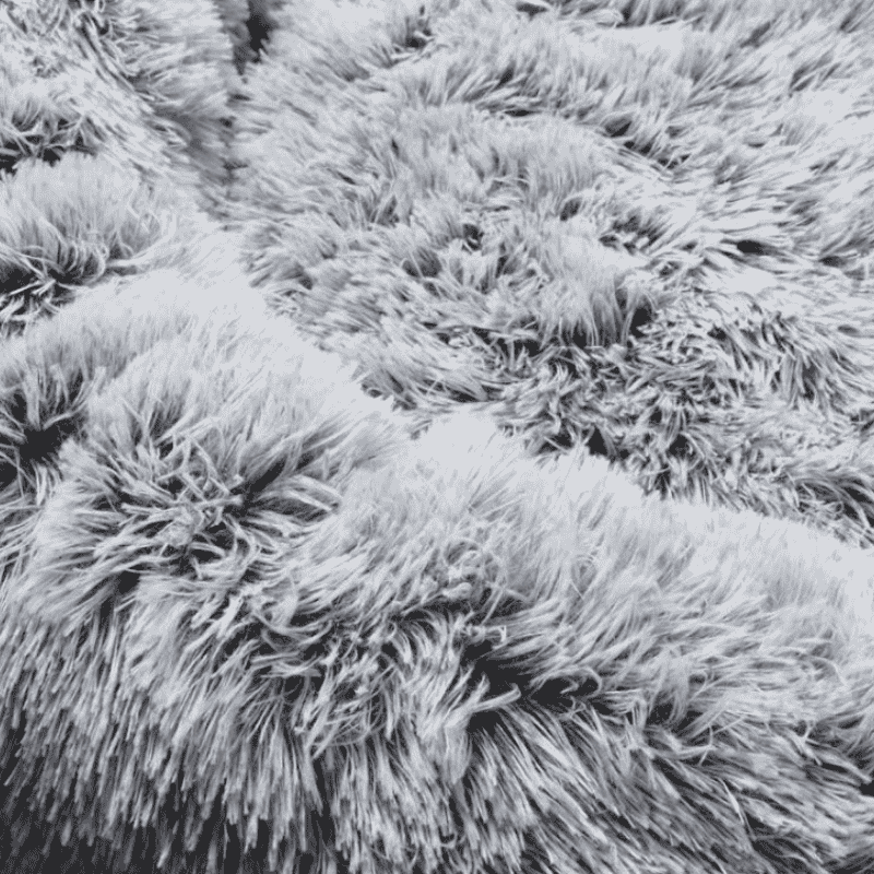 Snooza Calming Cuddler Dog Bed Silver Fox