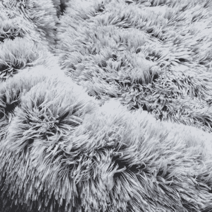 Snooza Calming Cuddler Dog Bed Silver Fox