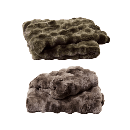 Snooza Luxe Bubble Fur Dog Blanket
