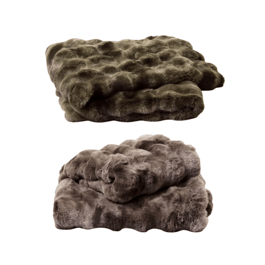 Snooza Luxe Bubble Fur Dog Blanket