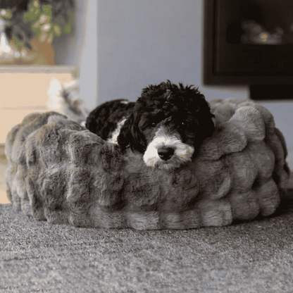 Snooza Luxe Bubble Fur Dog Bed