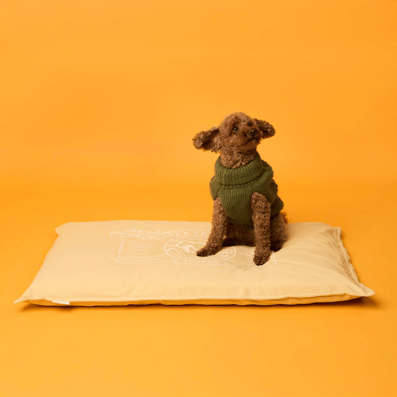 Snooza Spring Futon Dog Bed Lemon