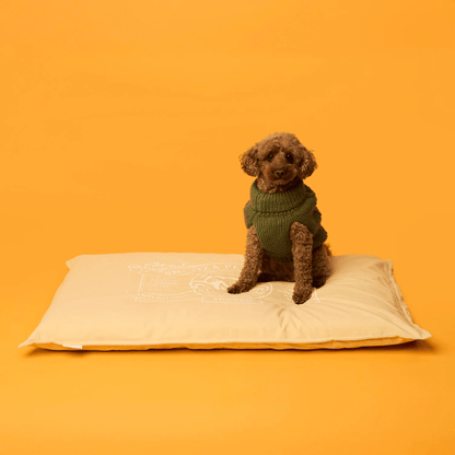 Snooza Spring Futon Dog Bed Lemon