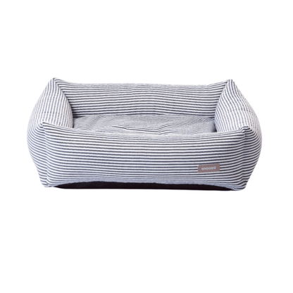 Snooza The Nest Dog Bed Chambray Stripe