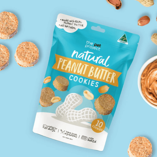 The Pet Project Peanut Butter Dog Cookies