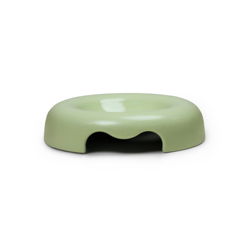 United Pets Kitty Cat Bowl Green