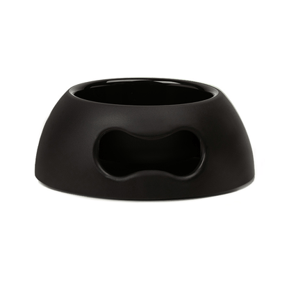 United Pets Pappy Dog Bowl Black