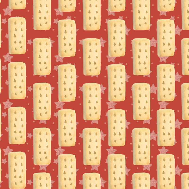 Wagalot Woofy Christmas Shortbread Dog Treat 200g