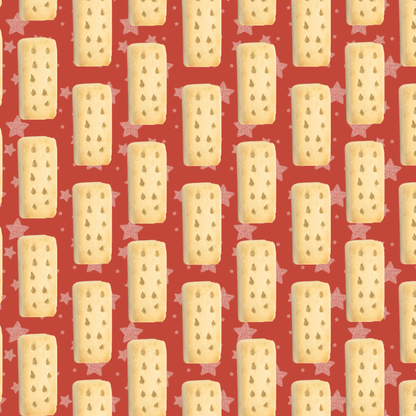 Wagalot Woofy Christmas Shortbread Dog Treat 200g