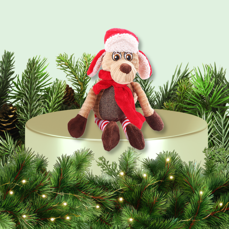 Winter Holiday Dog Toy